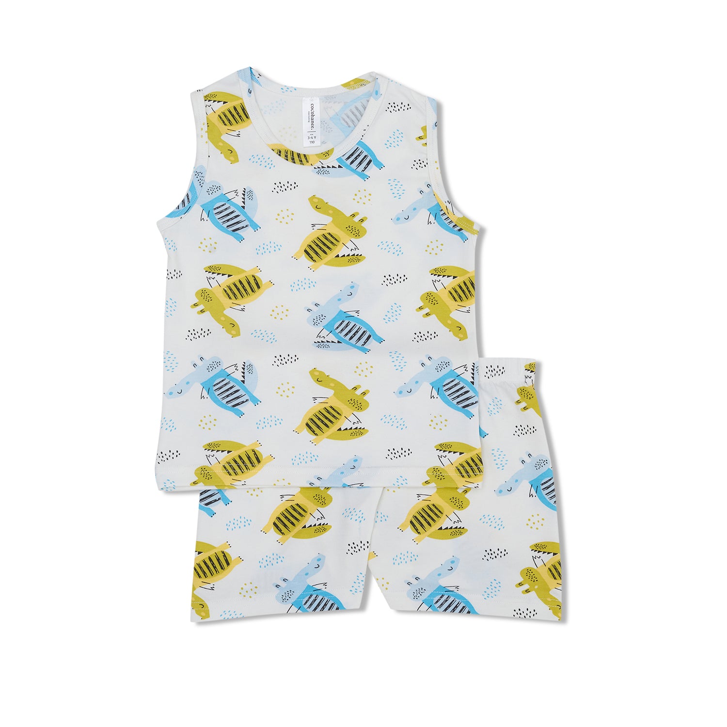 Cocohanee - Croco Sleeveless Set - Setelan Anak Tanpa Lengan