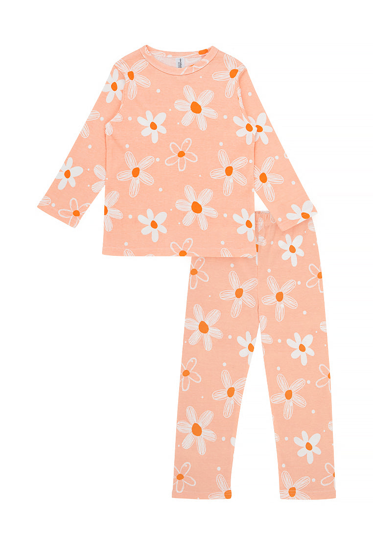 Cocohanee - Winter Daisy Long Pajamas