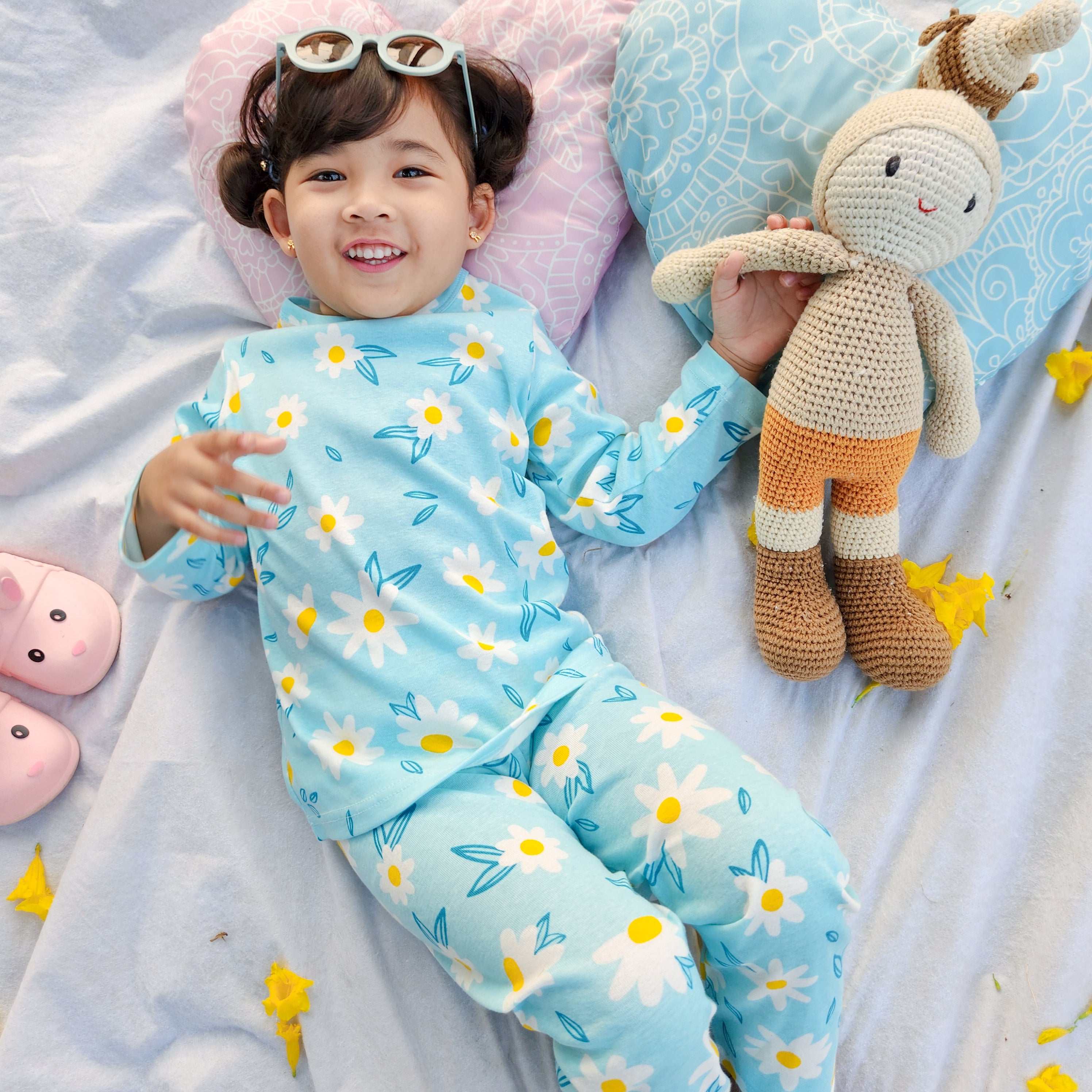 Cocohanee - Cosmos Field Long Pajamas