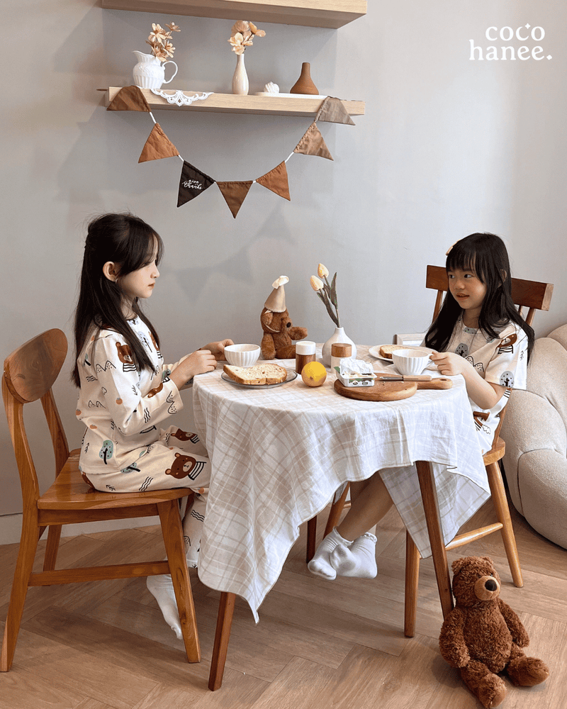 Cocohanee - Bears Long Pajamas