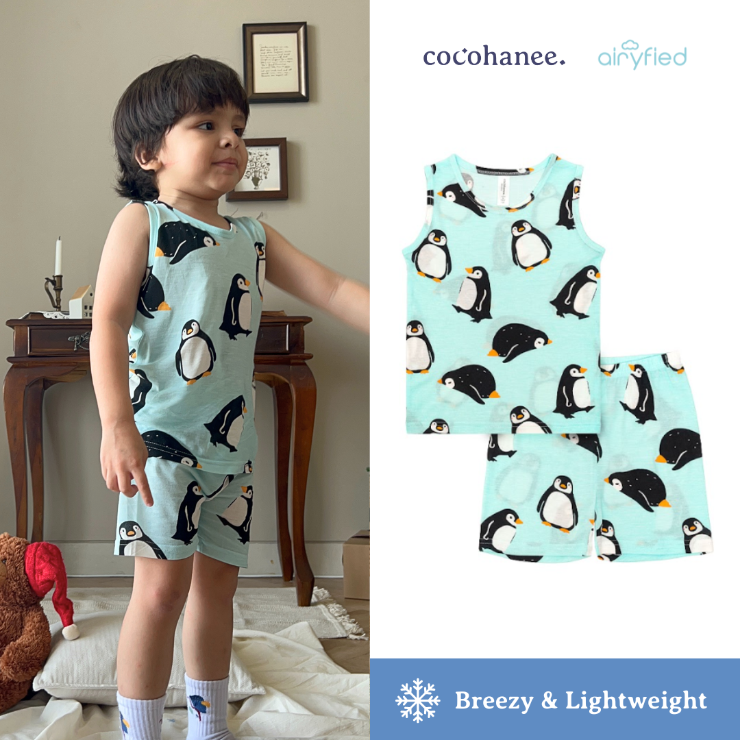 Cocohanee - Penguin Sleeveless Set