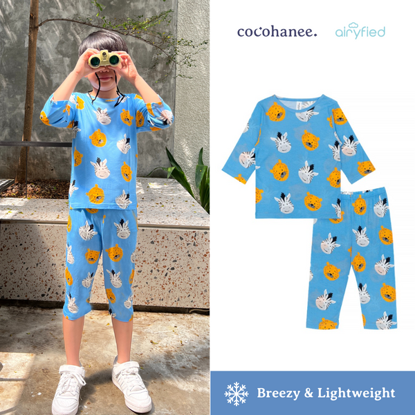 Cocohanee -  Zebrion ⅞ Length Pajamas