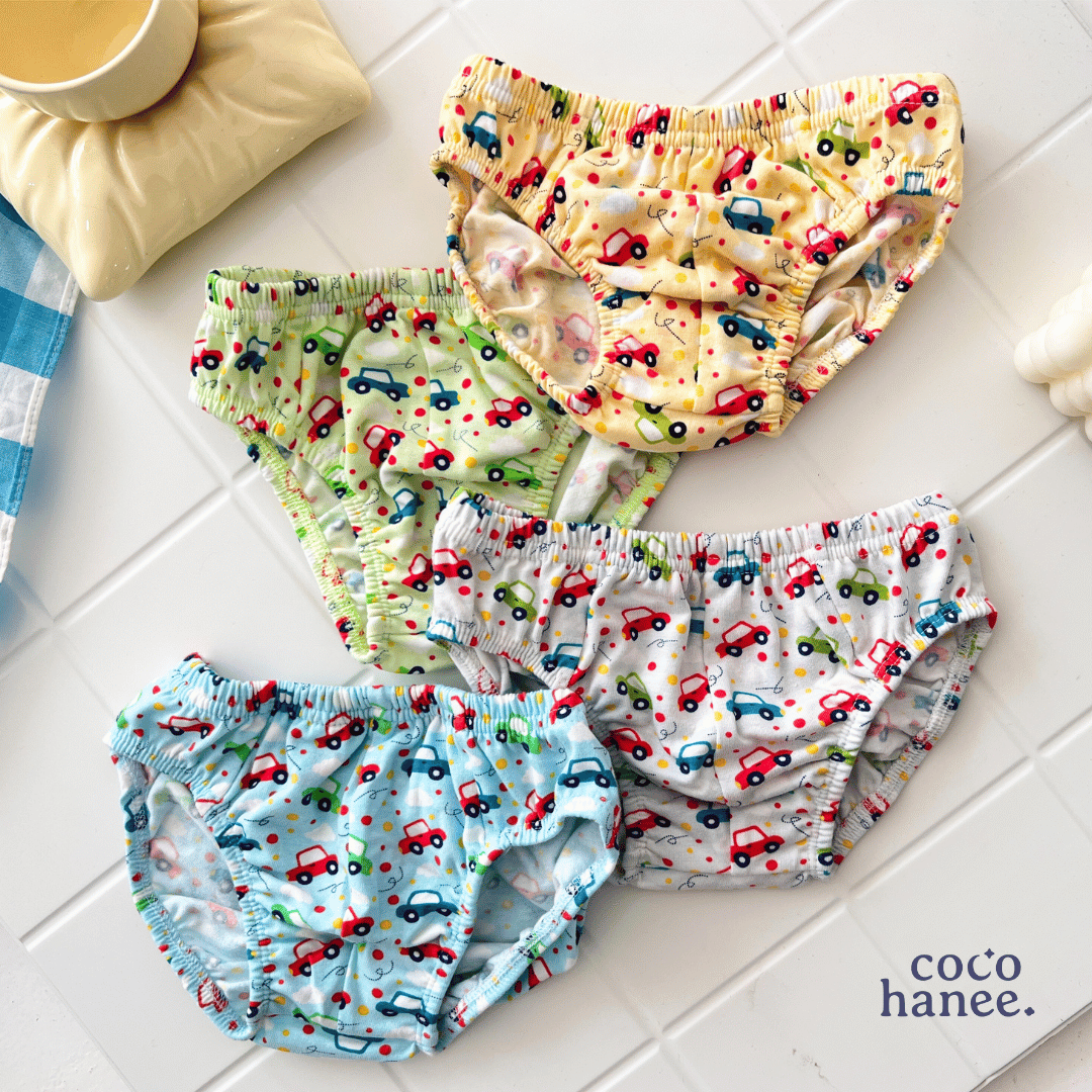 Cocohanee - Car Dots Underwear Set