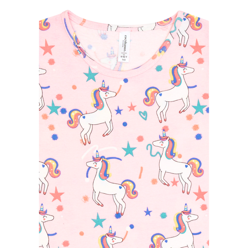 Cocohanee - Dreamy Unicorn Sleeveless Set - Setelan Anak Tanpa Lengan