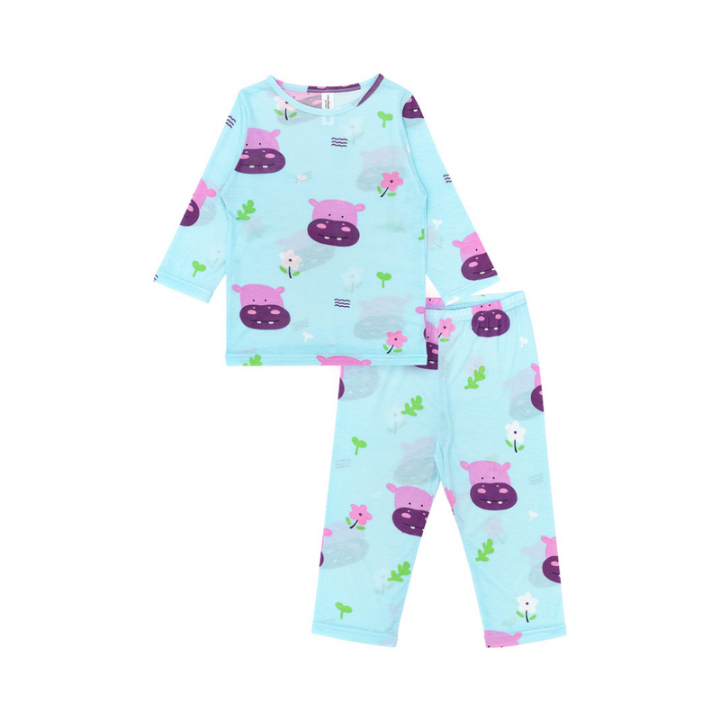 Cocohanee - Hippo ⅞ Length Pajamas