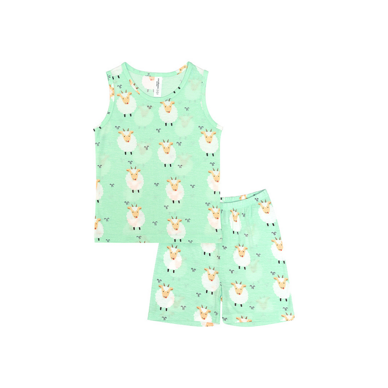 Cocohanee - Sheep Sleeveles Set