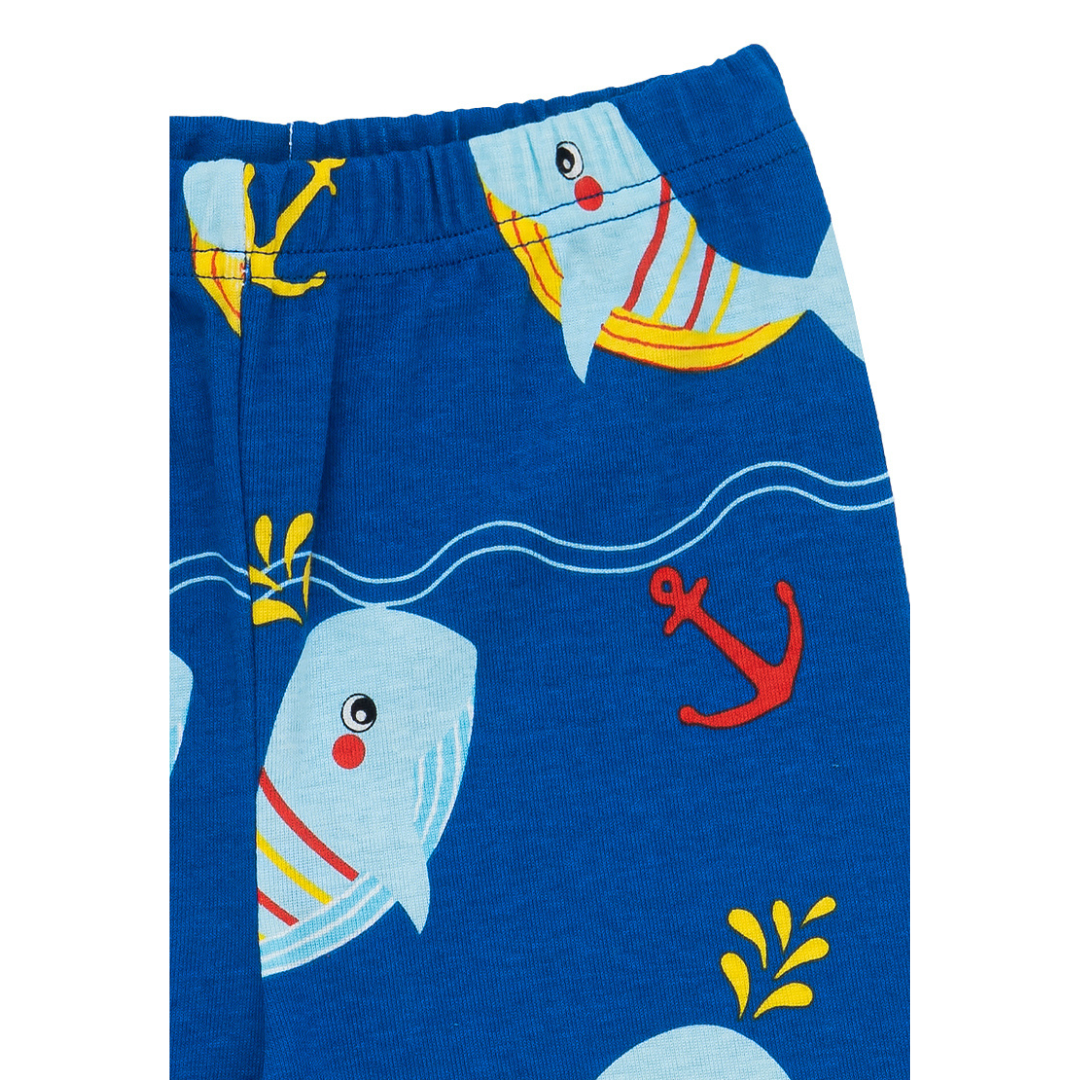 Cocohanee - Shark Anchor Long Pajamas