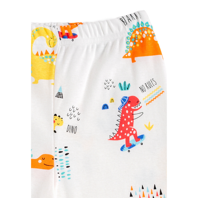 Cocohanee - Orange Dino Long Pajamas