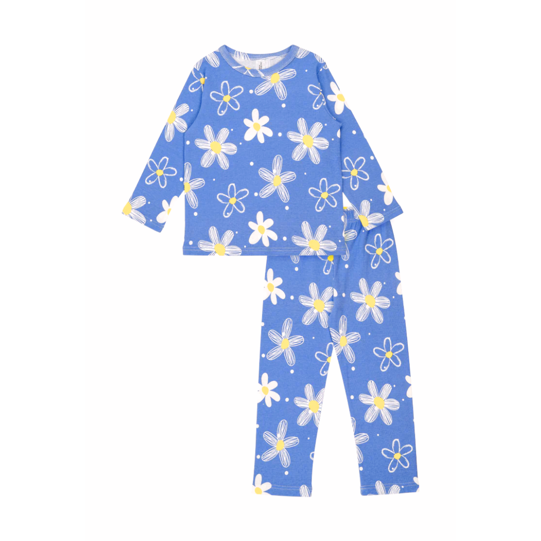 Cocohanee - Winter Daisy Long Pajamas