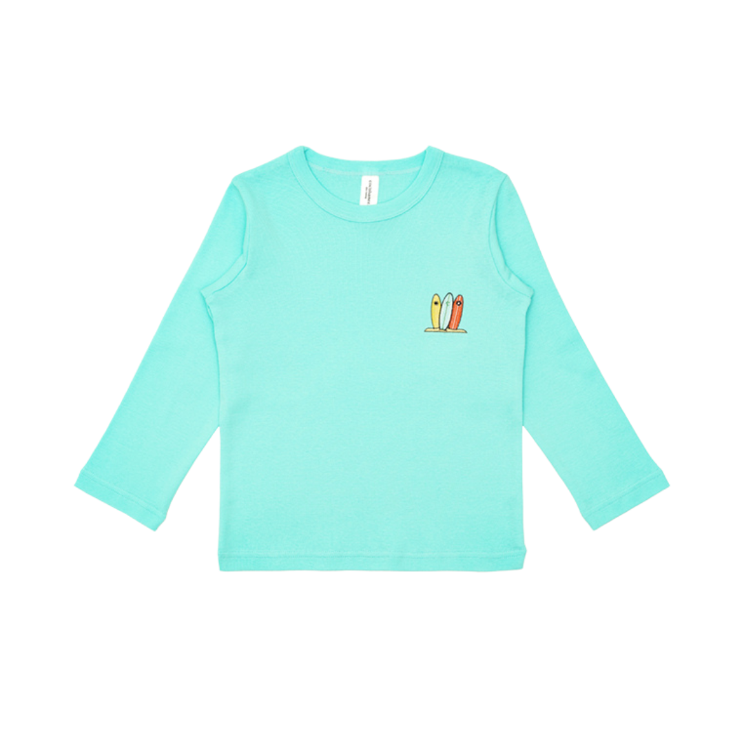 Cocohanee - Tropical Summer Long Top - Atasan Anak Lengan Panjang