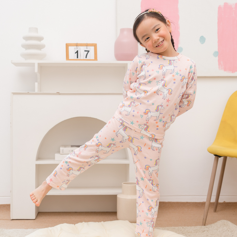 Cocohanee - Dreamy Unicorn Long Pajamas - Piyama Tidur Anak