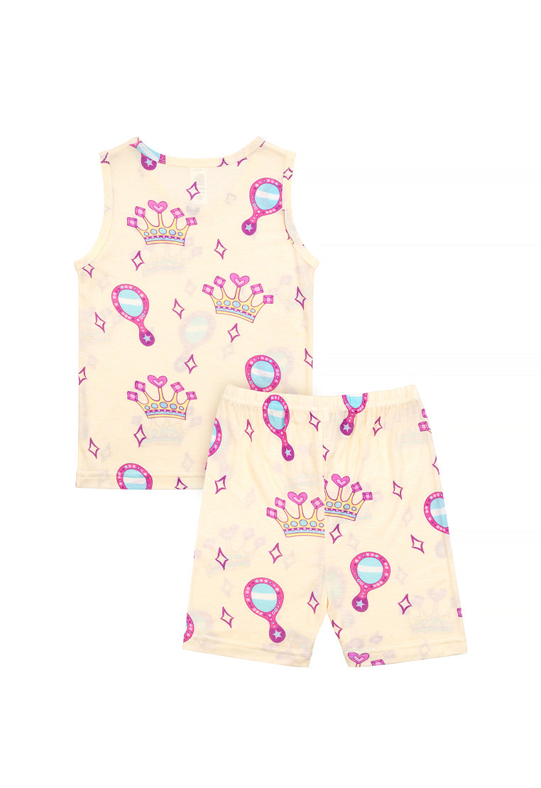Cocohanee - Crown Princess Rayon Sleeveless Set