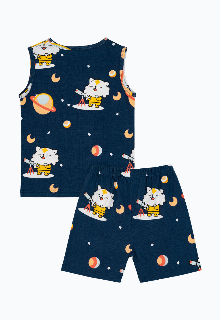 Cocohanee - Coco Moonlight Sleeveless Set - Setelan Anak Tanpa Lengan