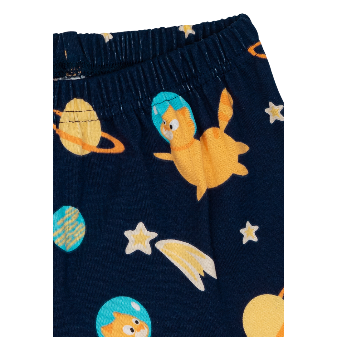 Cocohanee - Galaxy Cat Sleeveless Set - Setelan Anak Tanpa Lengan