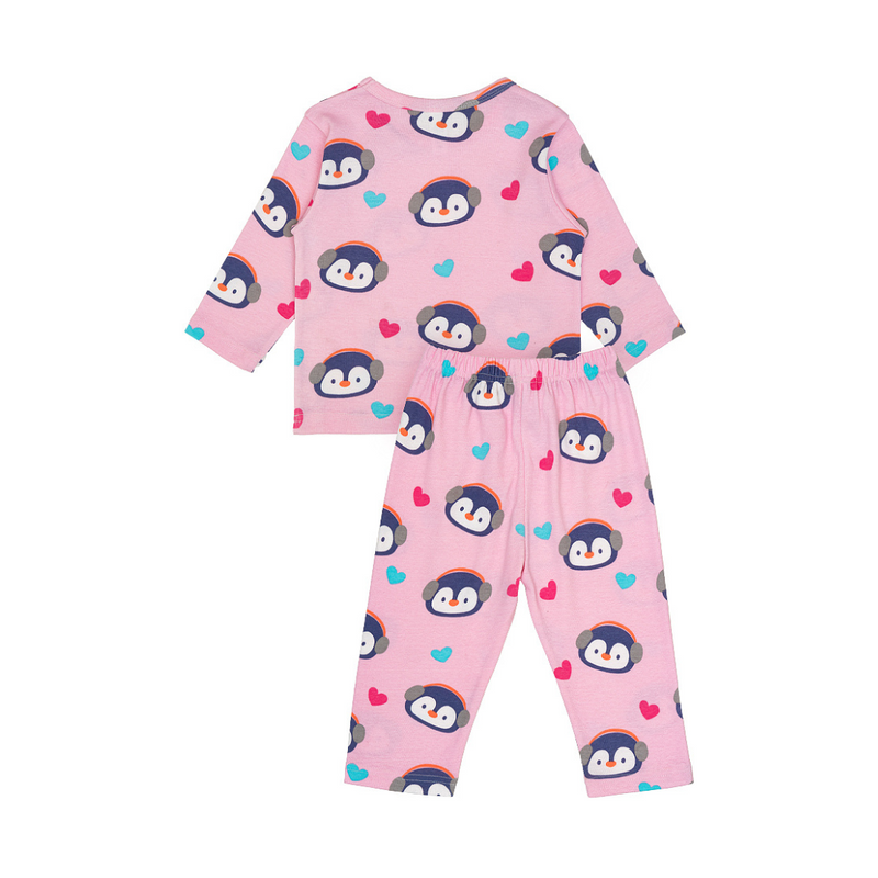 Cocohanee - Penguin in Love Baby Long Pajamas - Piyama Tidur Bayi