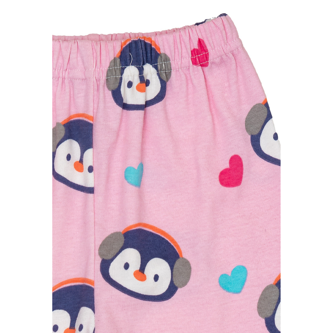 Cocohanee - Penguin in Love Baby Long Pajamas - Piyama Tidur Bayi