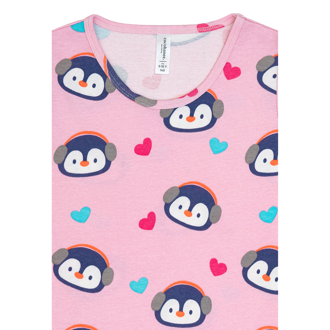 Cocohanee - Penguin in Love Sleeveless Set - Setelan Anak Tanpa Lengan