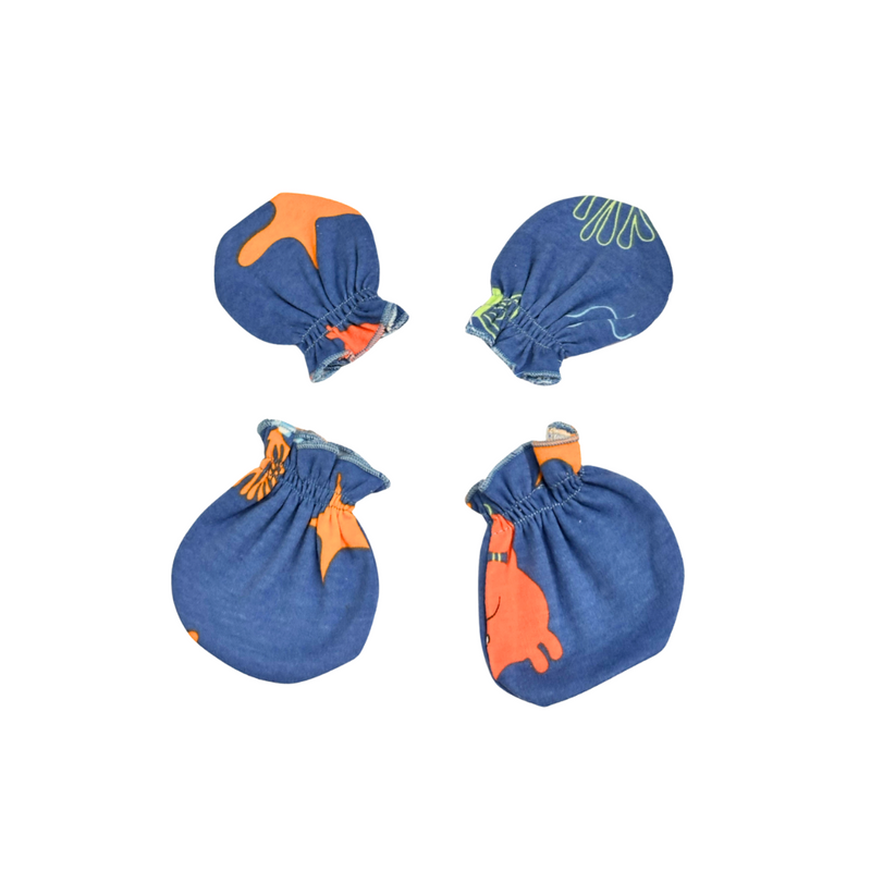 Cocohanee - Beneath the Waves Mitten & Booties Set - Sarung Tangan & Kaki Bayi
