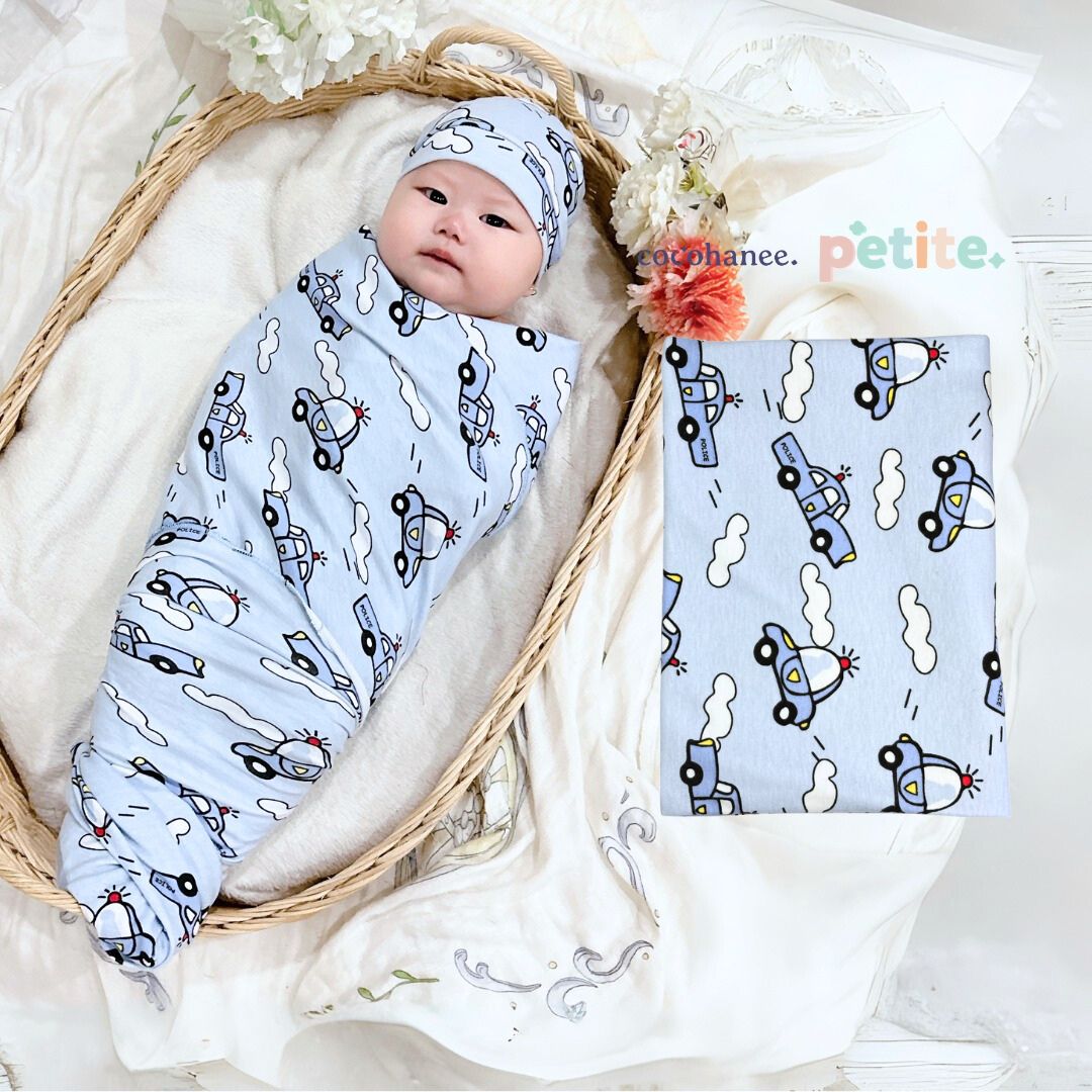 Cocohanee - Back to School Swaddle Wraps - Bedong Bayi