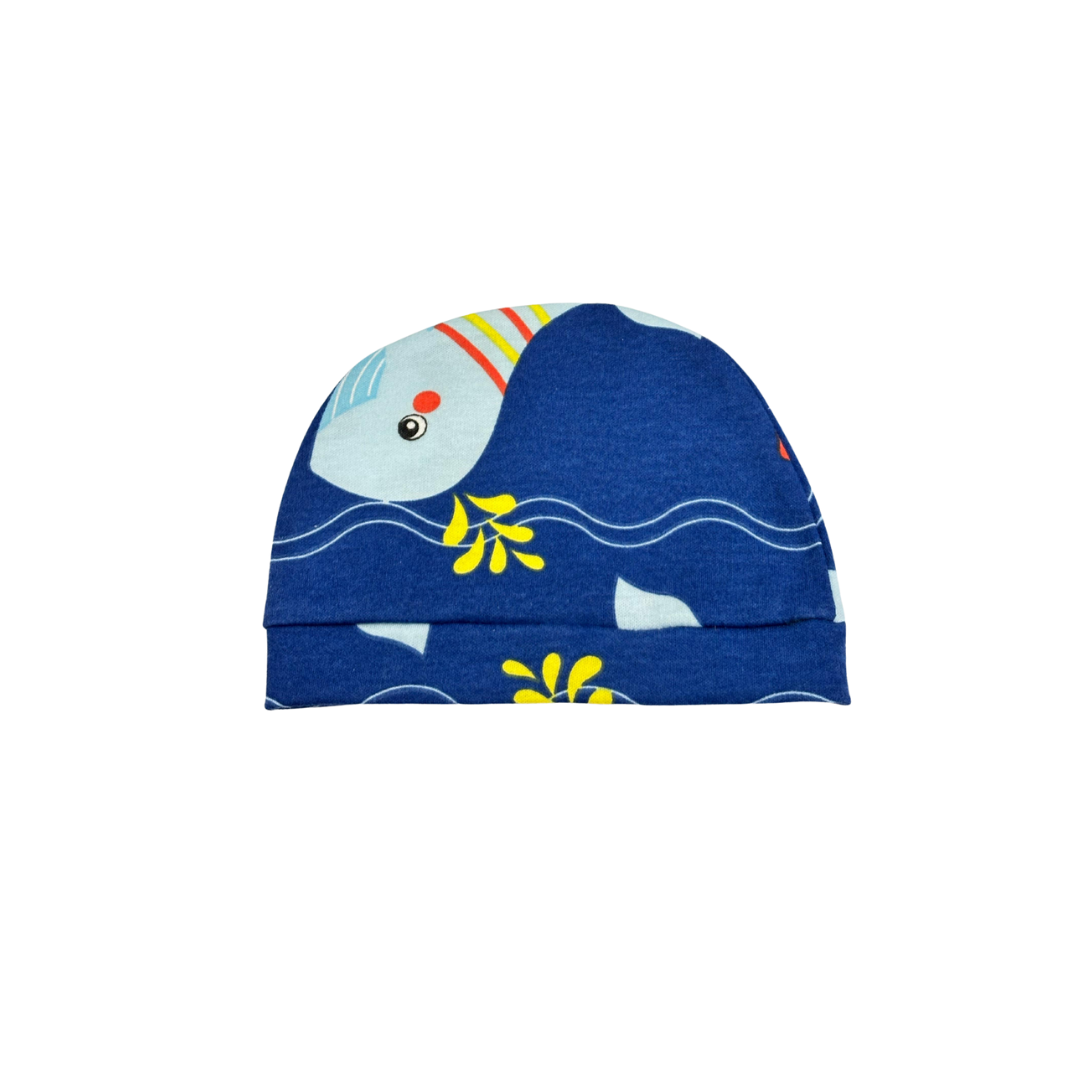 Cocohanee - Beneath the Waves Beanie - Topi Kupluk Bayi dan Anak