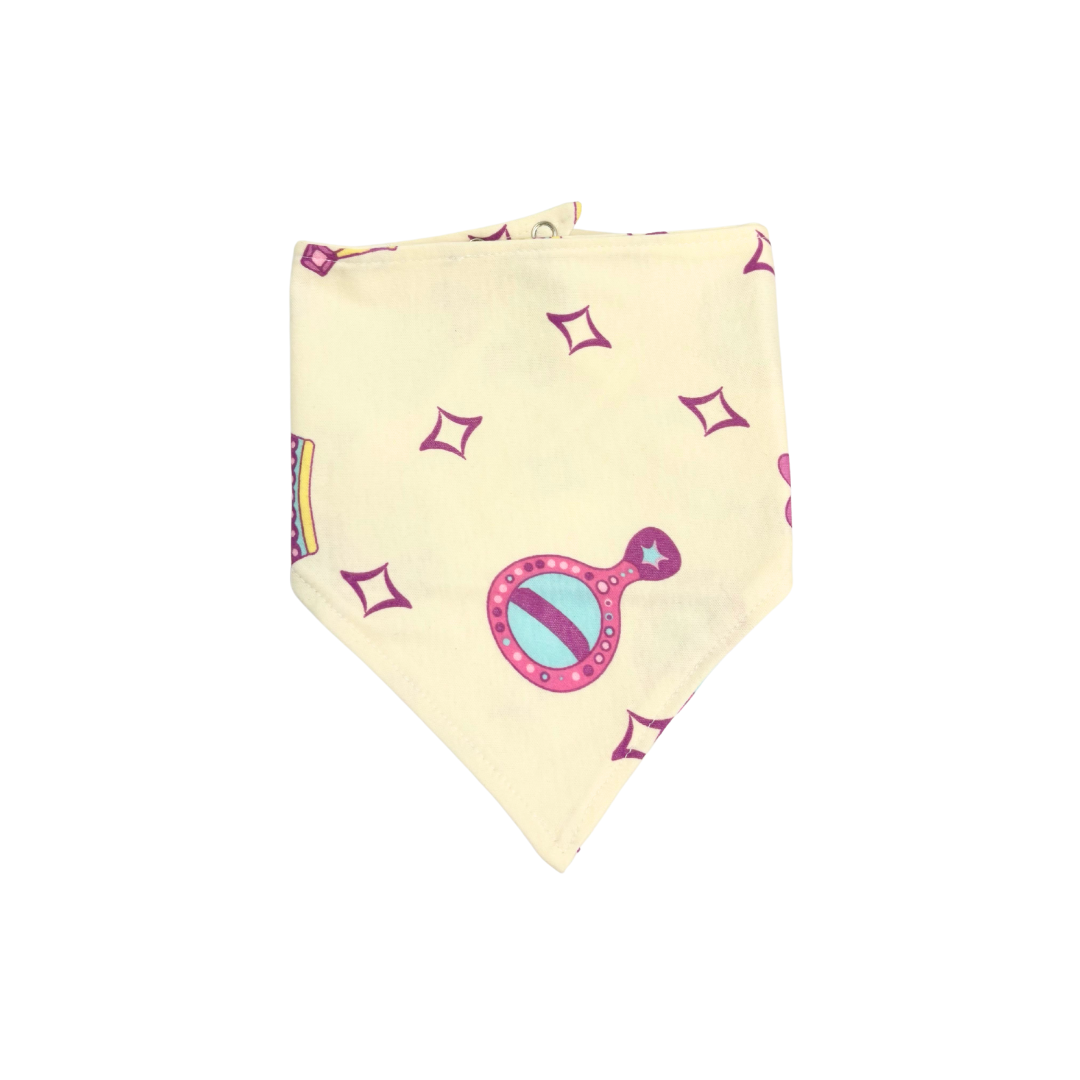 Cocohanee - Dreamland Triangle Baby Bib - Celemek Bayi Segitiga - Baby Napkin