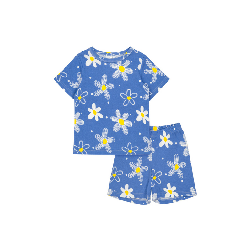 Cocohanee - Winter Daisy Baby Short Pajamas - Piyama Tidur Bayi