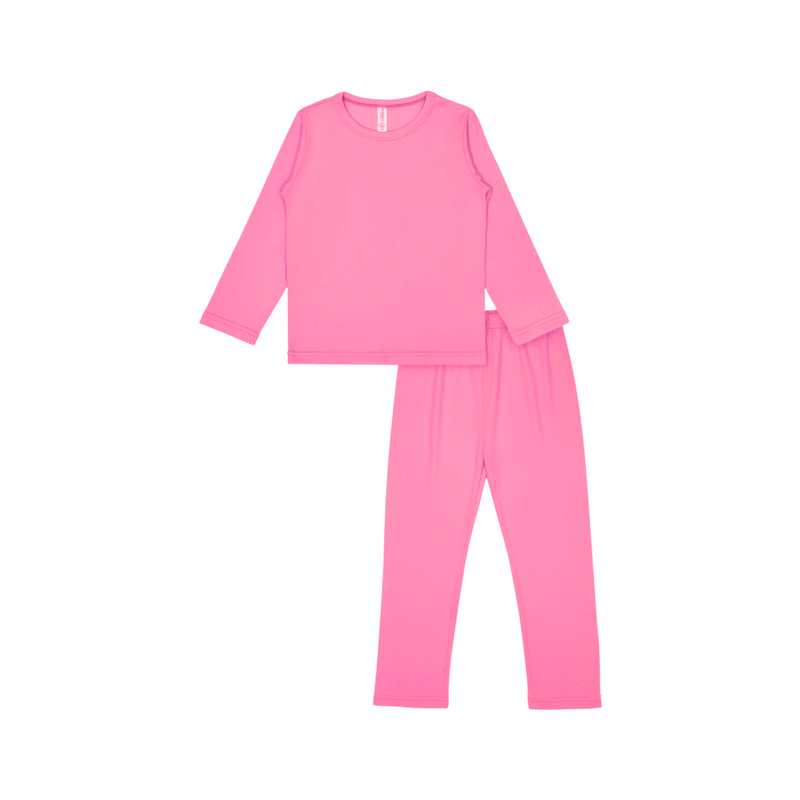 Cocohanee - Colorful Long Pajamas - Pakaian Tidur Piyama Polos Anak