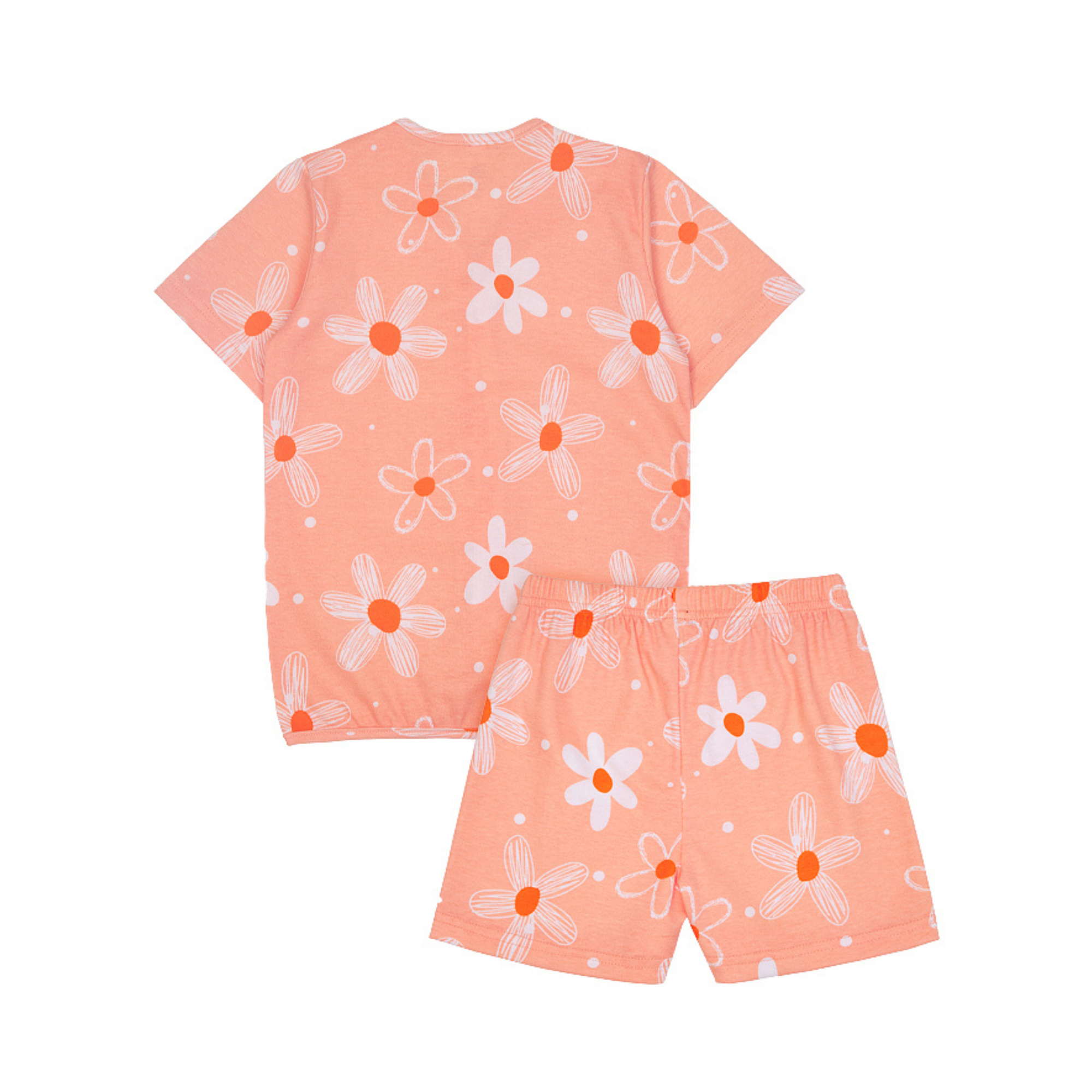 Cocohanee - Winter Daisy Button Down Short Pajamas - Piyama Bayi dan Anak dengan Kancing Depan