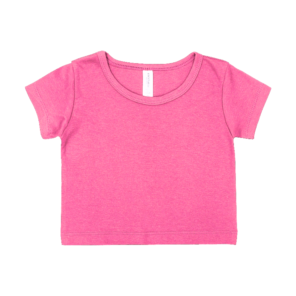Cocohanee - Colorful Crop Top  - Atasan Kaos Bayi dan Anak Perempuan