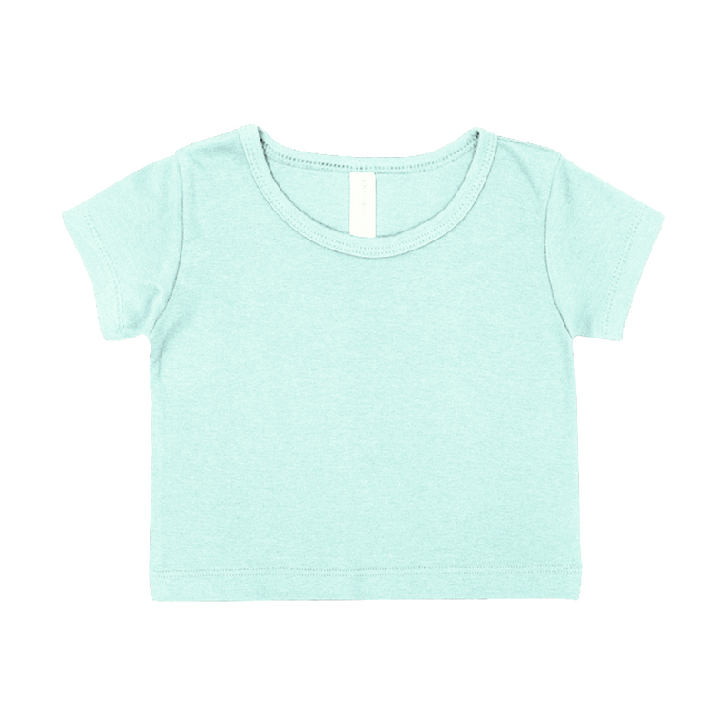 Cocohanee - Colorful Crop Top  - Atasan Kaos Bayi dan Anak Perempuan