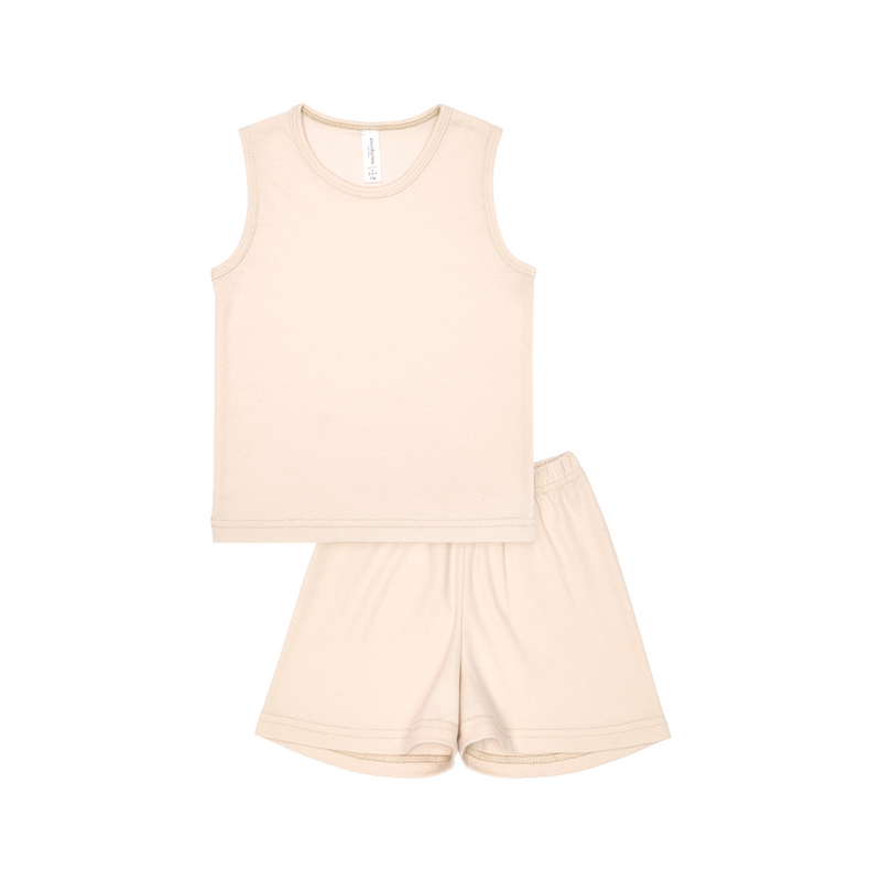 Cocohanee - Colorful Sleeveless Set - Setelan Anak Tanpa Lengan