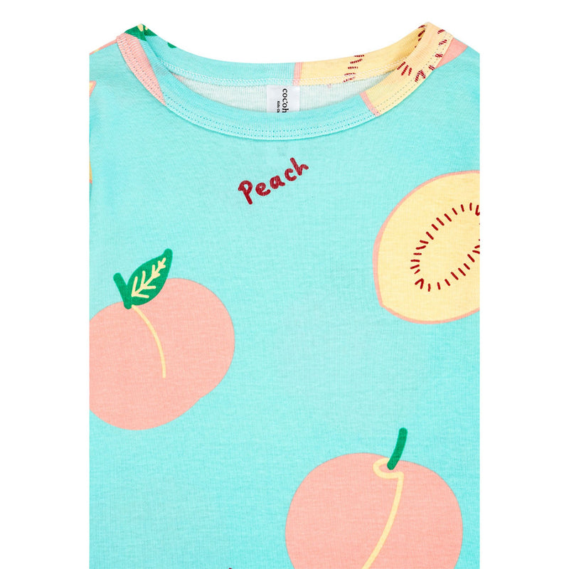 Cocohanee - Peach Perfect Baby Short Pajamas - Piyama Tidur Bayi