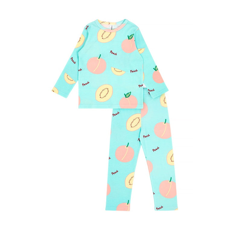 Cocohanee - Peach Perfect Baby Long Pajamas - Piyama Tidur Bayi