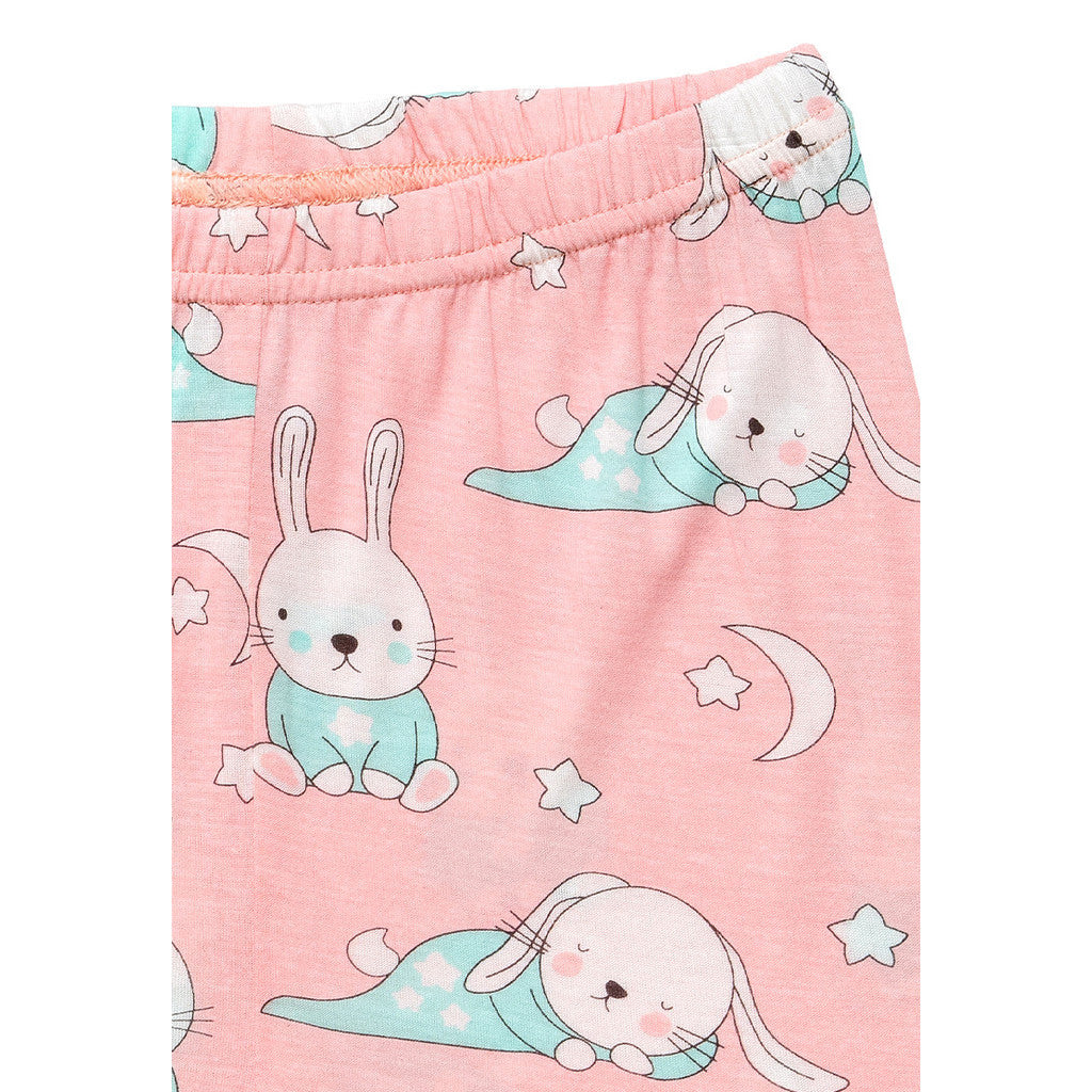 Cocohanee - Rabbit on Pajamas Baby Short Pajamas - Piyama Tidur Bayi