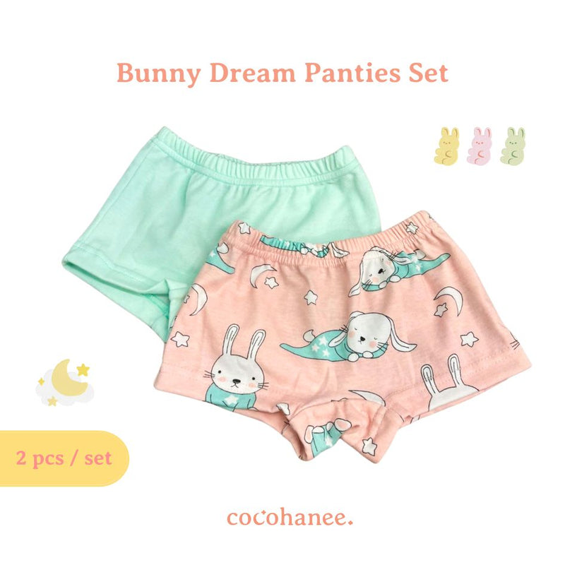 Cocohanee - Bunny Dream Panties Set - Celana Dalam Anak Perempuan