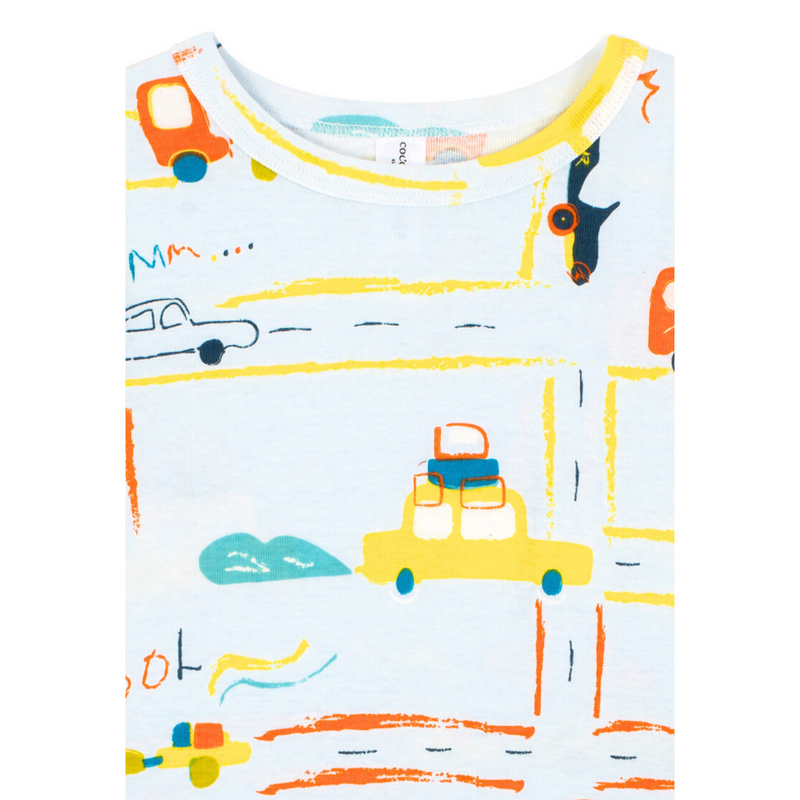 Cocohanee - Wheelscape Baby Short Pajamas - Piyama Tidur Anak