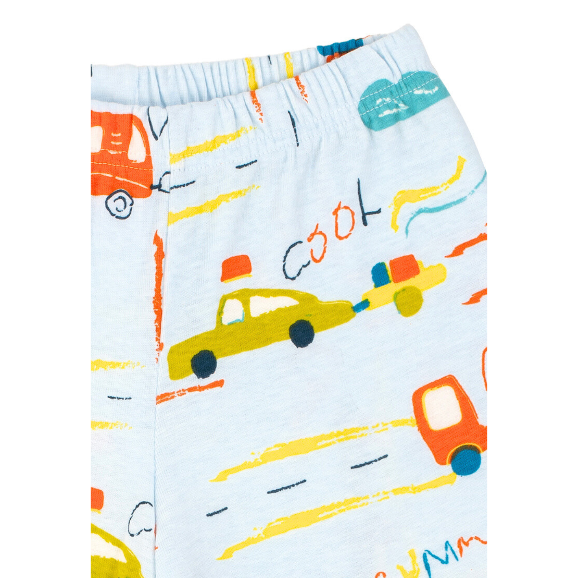Cocohanee - Wheelscape Baby Short Pajamas - Piyama Tidur Anak