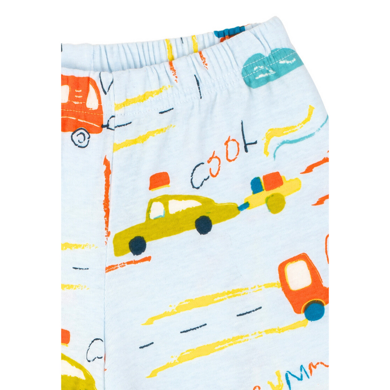 Cocohanee - Wheelscape Baby Short Pajamas - Piyama Tidur Anak