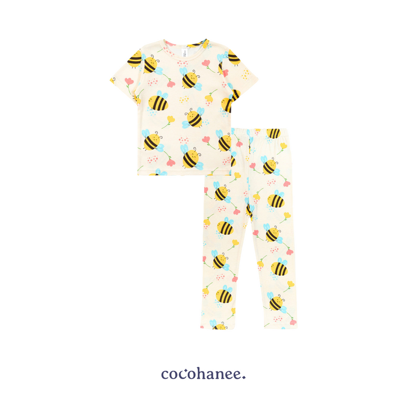 Cocohanee - Morning Bee Baby Cozy Pajamas - Piyama Tidur Bayi