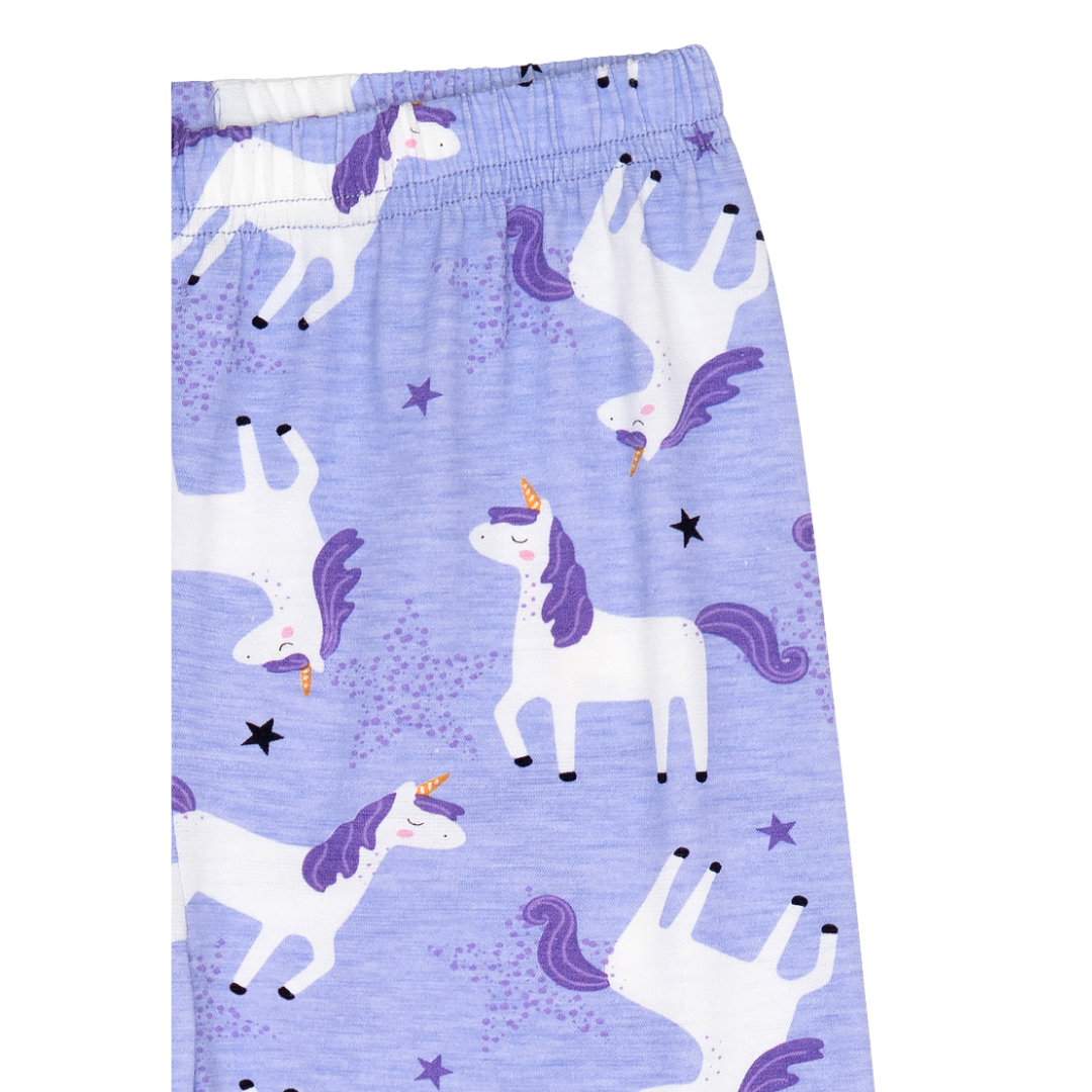 Cocohanee - Unicorn Stars Baby Short Pajamas - Piyama Tidur Bayi