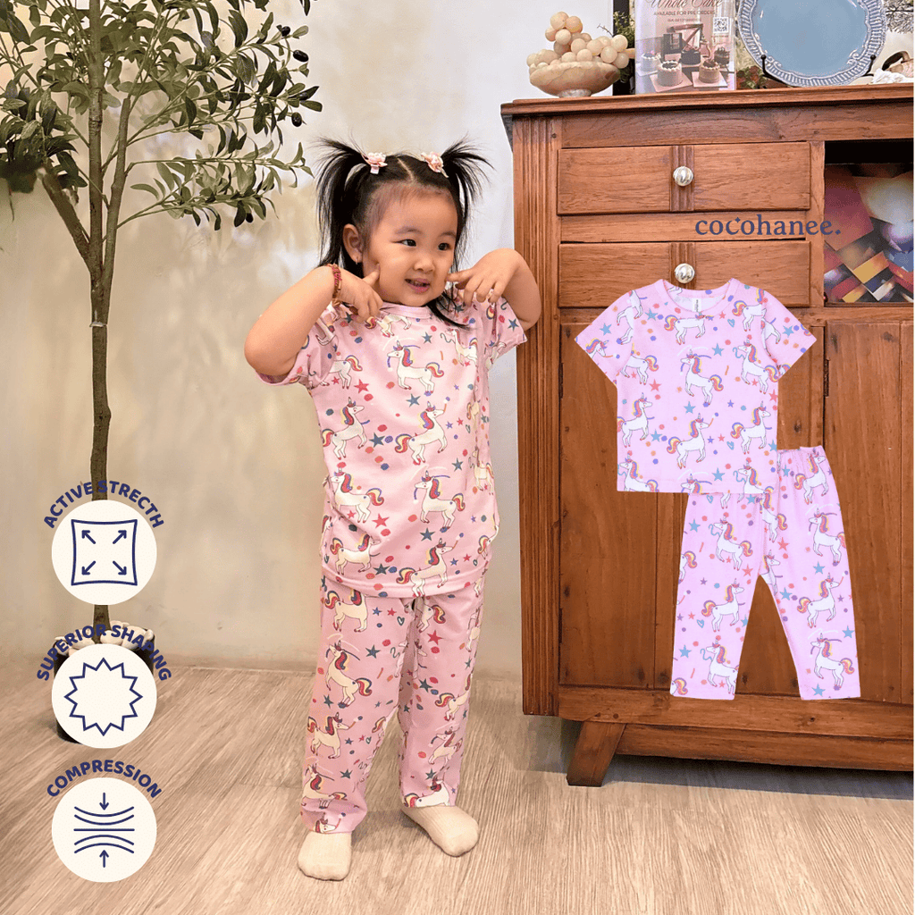 Unicorn World - Cozy Pajamas - Piyama Tidur Anak