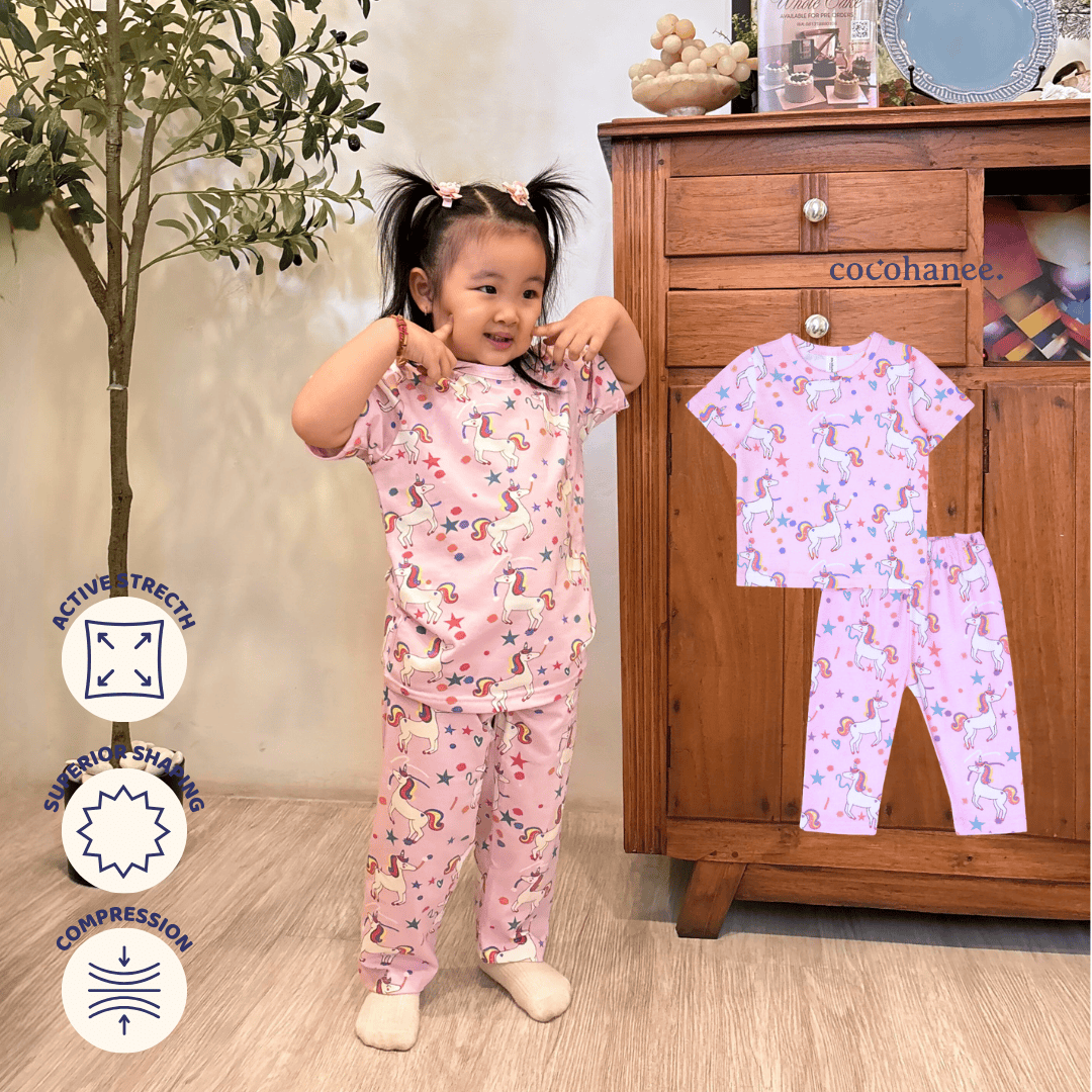 Unicorn World - Cozy Pajamas - Piyama Tidur Anak