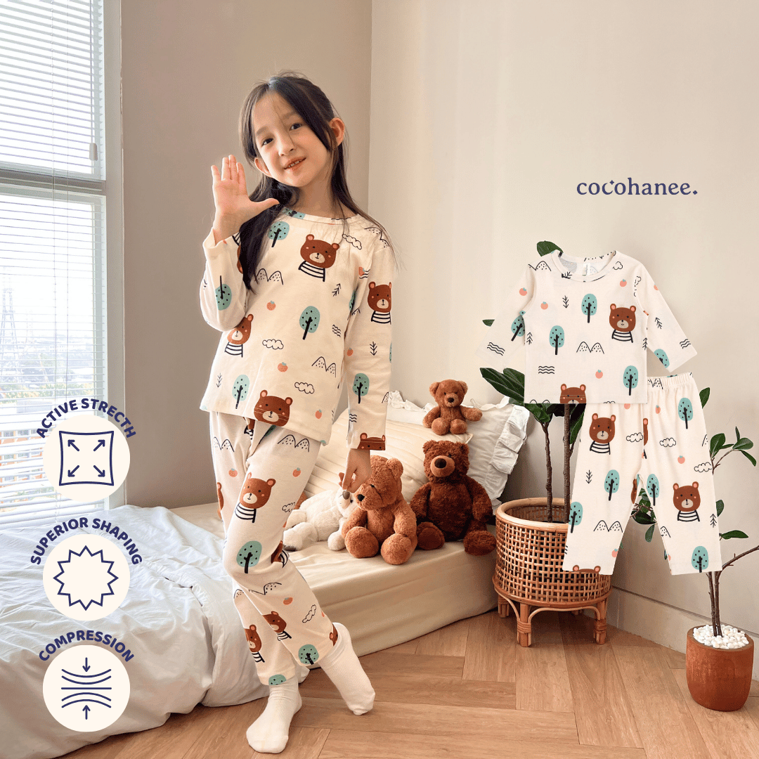 Bears - Long Pajamas - Piyama Tidur Anak
