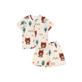 Bears - Baby Short Button Down Pajamas - Piyama Bayi Motif Kancing Depan