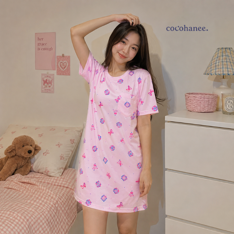 Cocohanee Wonderverse - Lune Snuggle Tee Pixel Play