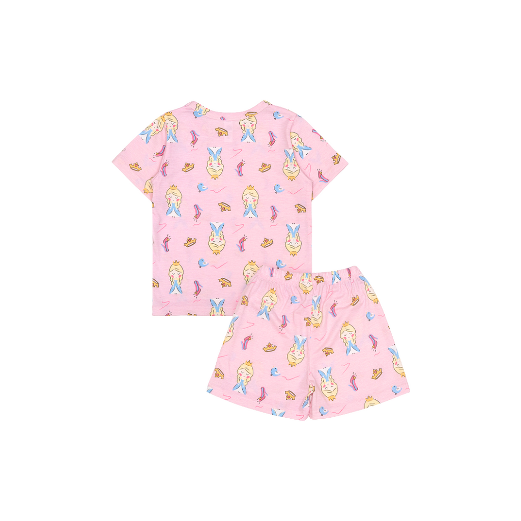 Cocohanee - Princess Wonderland Baby Short Pajamas - Piyama Tidur Bayi