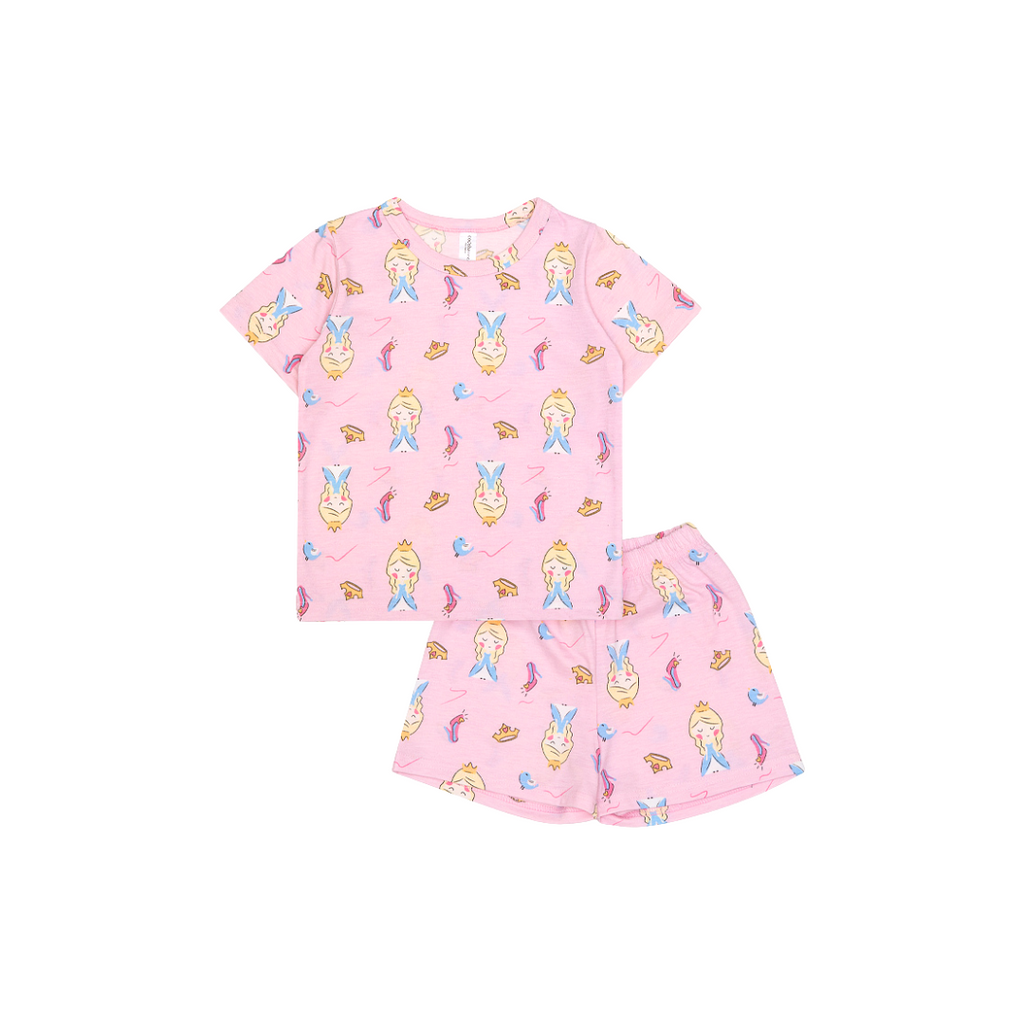 Cocohanee - Princess Wonderland Short Pajamas - Piyama Tidur Anak