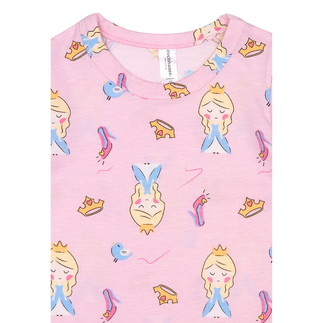 Cocohanee - Princess Wonderland Short Pajamas - Piyama Tidur Anak