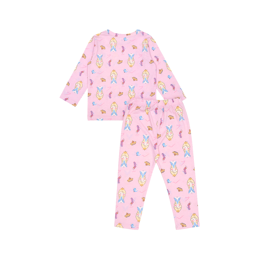 Cocohanee - Princess Wonderland Long Pajamas - Piyama Tidur Anak
