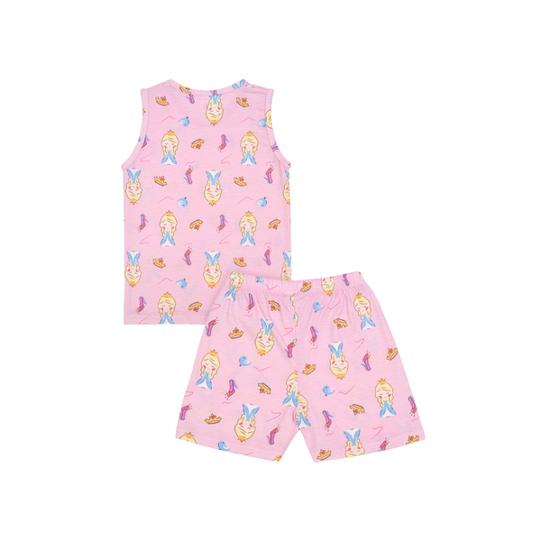 Cocohanee - Princess Wonderland Sleeveless Set - Setelan Anak Tanpa Lengan